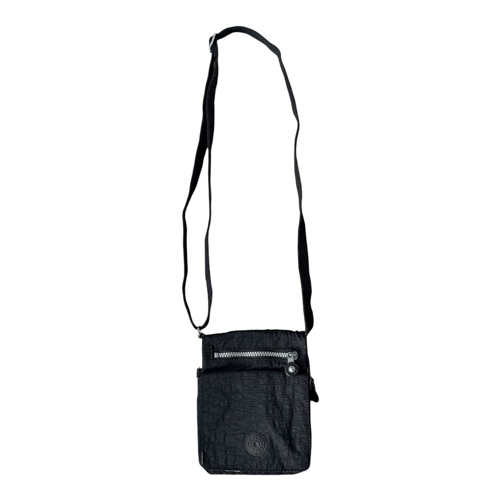 Kipling El Dorado Small Travel Organizer Crossbody Black Nylon Essential Bag